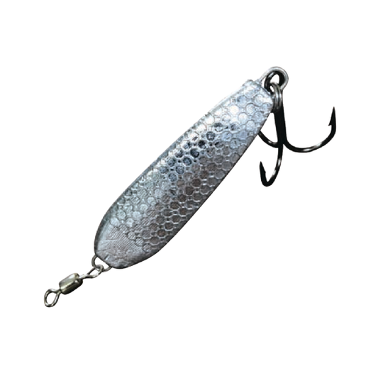 bass slab lures Bomber Spoon Lure (Flourescent Yellow, 1 1/4-Ounce), (B89FY) : Fishing Topwater And Crankbaits : Sports & Outdoors pike and zander Bomber Slab Spoon - Silver
