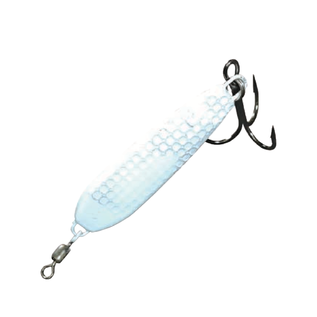 Crappie Slab Spoon ½ / White