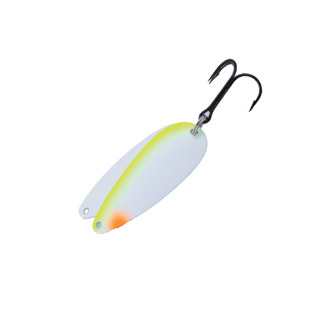 dying flutter fishing lure Dixie Jet Flutter Spoon Coleslaw / ½ oz