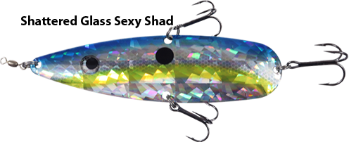 Dixie Jet Pro Series Gizzard Spoon Shattered Glass